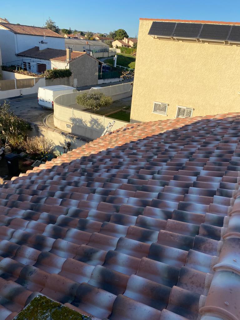 Réfection de toiture de toiture avec pose de la tuile DCL